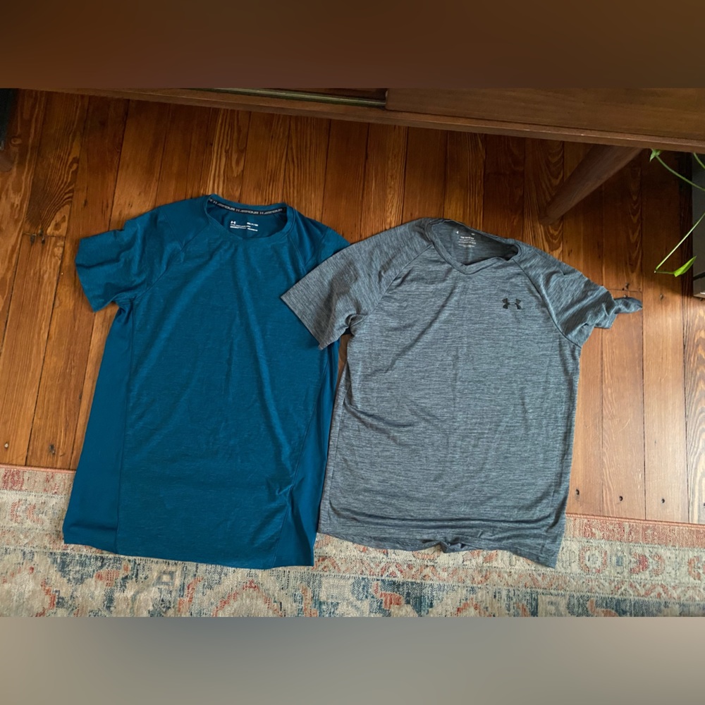 Set 2 - Under Armor Athletic T-shirts - Size Small